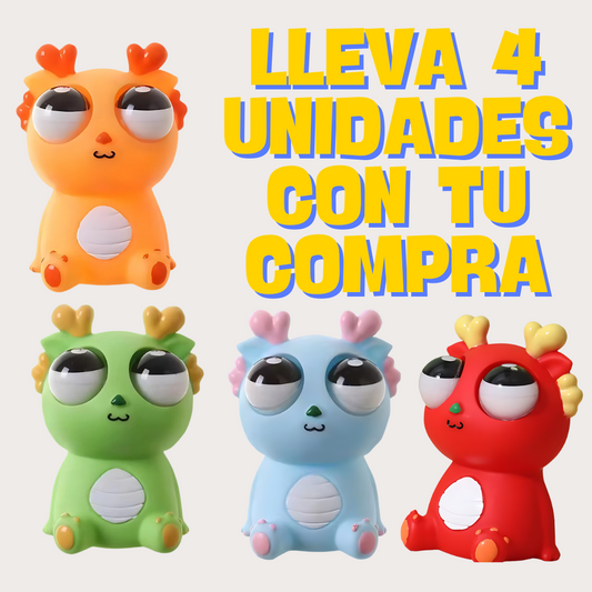 Dinolocos (Set de 4 unidades)